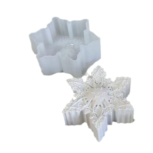 Schneeflocken Silikonform Plasters Duft Kerze Tisch Ornament Schimmel Epoxidharz Nicht Stick Epoxidharzformen Silikon Einzigartig Für Anfänger Schneeflocken Silikonform Plasters Duft Kerze Tisch Ornament Schimmel Epoxidharz Nicht Stick Epoxidharzformen Silikon Einzigartig Für Anfänger von Geavonyg