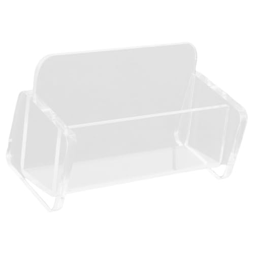 Schreibtisch Visitenkartenhalter Clear Acrylinhaber Inhaber Ständer Name Organisatoren Anzeigstand Für Office Card Organizer Für Schreibtisch von Geavonyg