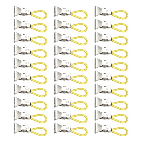 Starker Stahltuchhaken Leichtes Design Clip Hält Handtücher Kleidung Fest Einfach Zu Bedienen Für Den Innenraum Freien. Verwenden Sie Einen Leichten Befestigungsmittel. von Geavonyg