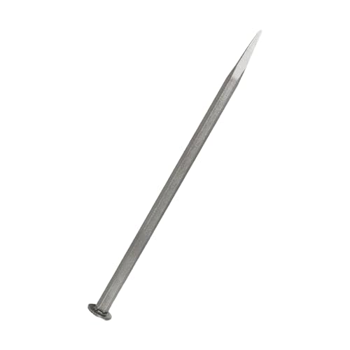 Steinschnitzel Meißelwerkzeug Mit 6 Mm Spitzem Und 12 Mm Flacher Spitze Für Detaillierte Mauerwerksbildungsarbeiten Mit Hoher Härtelegierung Stahl Geeignet von Geavonyg