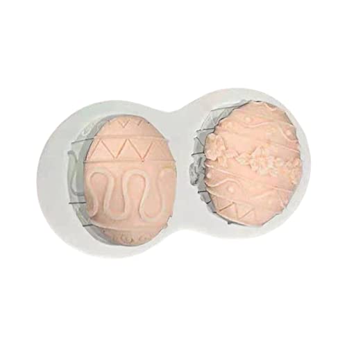 Süße Osterei Hasen Fondant Schokoladenform Kuchen Backwerkzeug Handgefertigtes Seife Silikonschmuck Schimmel Leicht Zu Reinigen Schokoladenformformen Für Haushalt Süßseife Formen Silikonformen von Geavonyg