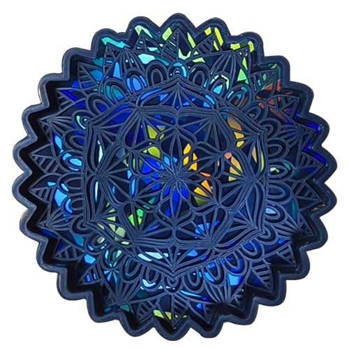 Vielseitige Harz Epoxy Tasse Mattenform Tragbare Blumen Silikonformen Crafting Formen Für Verschiedene Tassen Und Utensilien Café Shop Accessoires Schimmelpilze von Geavonyg