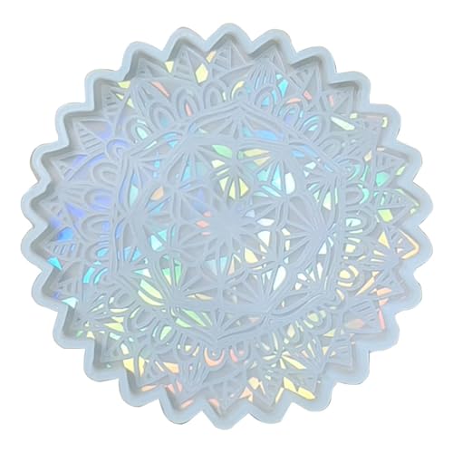 Vielseitige Harz Epoxy Tasse Mattenform Tragbare Blumen Silikonformen Crafting Formen Für Verschiedene Tassen Und Utensilien Café Shop Accessoires Schimmelpilze von Geavonyg