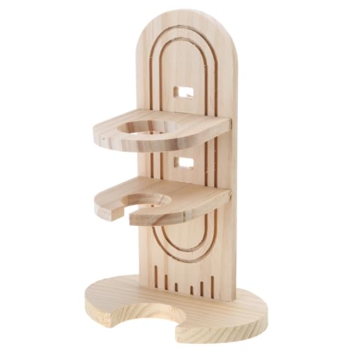 Wasserflaschenhalter Holz Für Kleine Tiere Chinchilla Hamster Syrer Feeder Für Kleine Tiere Stand Hamster Flaschenhalter Holz von Geavonyg