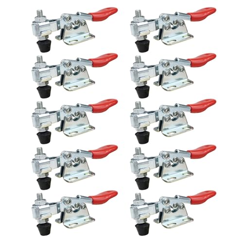 Workshop Klemme Push Pull Toggle Holzbearbeitung Schnelle Veröffentlichungen Positionierung Clip Für Verschiedene Handwerksaufgaben Horizontal von Geavonyg