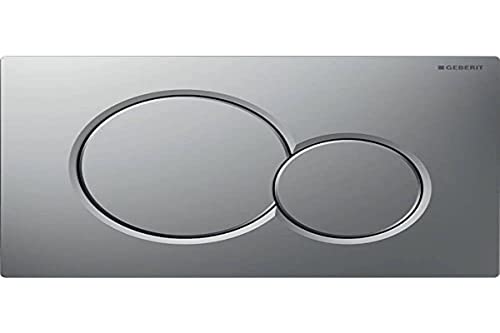 Betätigungsplatte Geberit - Betätigungsplatte matt verchromt Sigma01 für Duofix Unterbaubau - Geberit Sigma 01 von Geberit