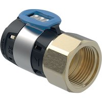 Geberit - FlowFit Übergang mit Innengewinde, Werkstoff bleifreie Siliziumbronze (CuZn21Si3P), d 25mm, Rp 3/4' von Geberit