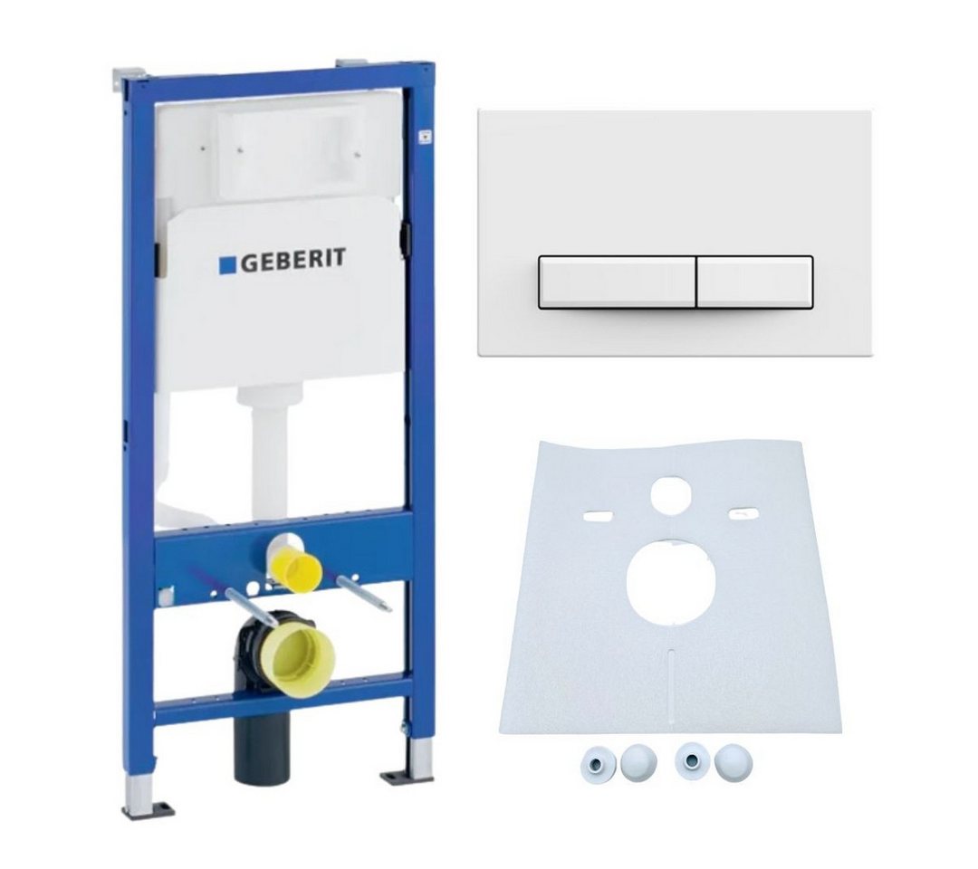 GEBERIT Vorwandelement WC Geberit Duofix Vorwandelement WC Betätigungsplatte, Kompletttset von Geberit