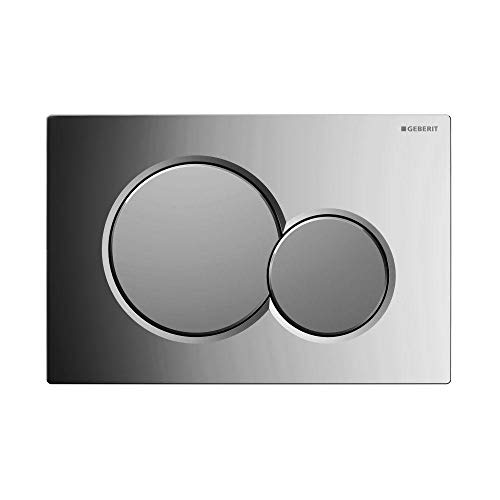 Geberit Sigma 01 Drückerplatte Chrom/Matt-Chrom für UP720, UP320, UP300 und UP700 von Geberit