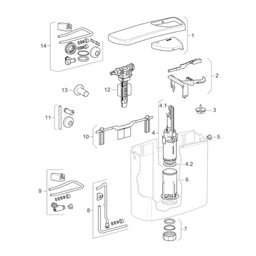 Geberit 240.950.00.1 Glocke von Geberit