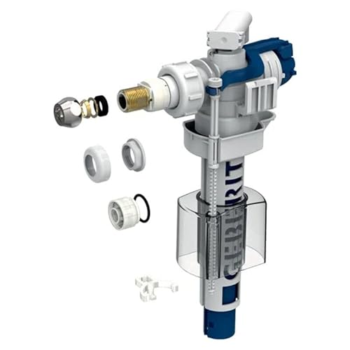 Geberit 244.510.00.1 Typ 380 AG 3/8 Zoll BSP Seiteneinlass-Spülkasten-Einlass-Schwimmerventil von Geberit