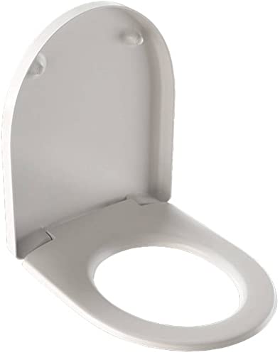 Geberit 300 Basic Toilettensitz mit Deckel topfix 35,5x47x4,5 cm Weiß von Geberit