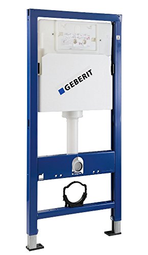 Geberit Vorwandelement Duofix Basic, 458103001, Trockenbauelement für Wand-WC, Spülkasten UP 100/Delta, 21149 9 von Geberit