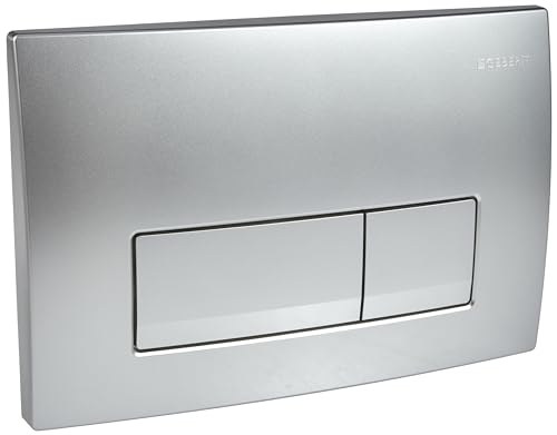 Geberit Betätigungsplatte, Chrom Matt, Delta51, 115.105.46.1 von Geberit