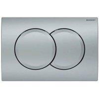 Delta01 - Bedienung der Spülung, Chrom matt 115.107.46.1 - Geberit von Geberit