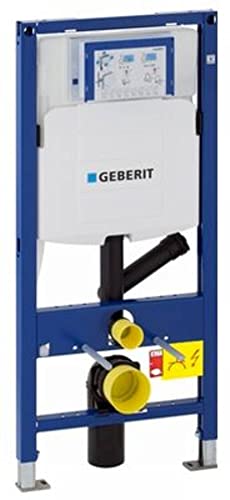 Geberit Duofix Element für Wand-WC, 112 cm, mit Sigma UP-Spülkasten 12 cm, für Geruchsabsaugung mit Abluft - 111.364.00.5 von Geberit