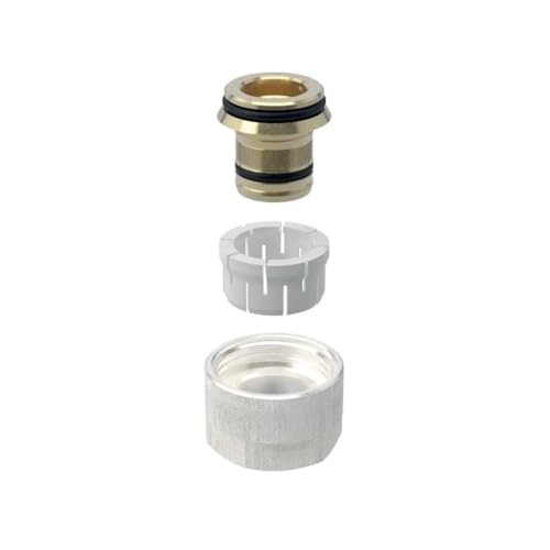 Geberit FlowFit Anschlussverschraubung für Eurokonus, 16 mm x 3/4" von Geberit