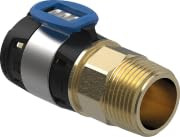 Geberit FlowFit Übergang mit AG, 25 mm x 1" von Geberit