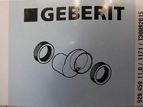 Geberit Geberit Ablaufgarnitur für Hänge-WC, Exzenter, 7 cm, Alpinweiß (131.108.11.1) von Geberit