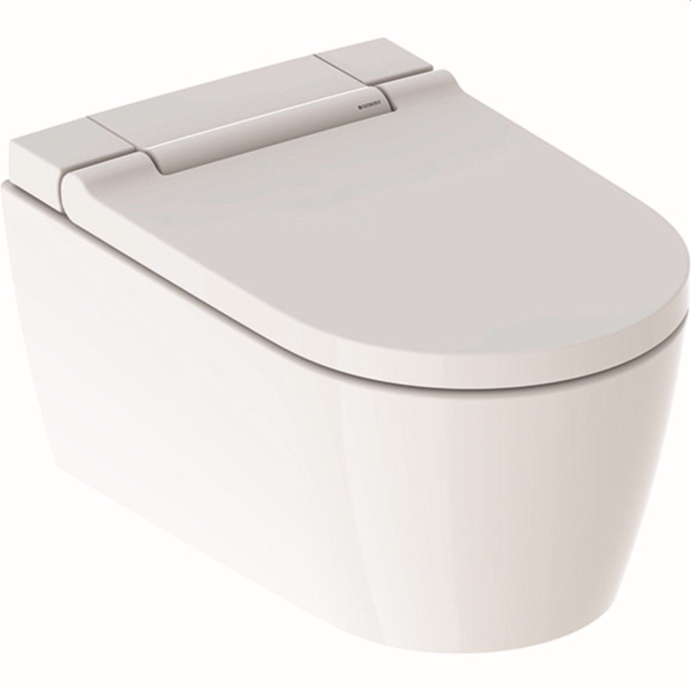 Geberit AquaClean Sela Wand-Dusch-WC Komplettanlage, mit WC-Sitz weiß-alpin, 146220111 146220111 von Geberit