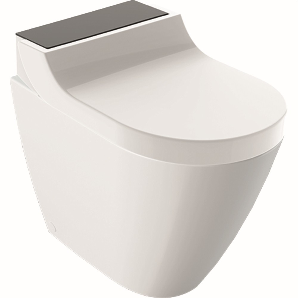 Geberit Geberit AquaClean Tuma Comfort WC-Komplettanlage Stand-WC schwarz, 146310SJ1 146310SJ1 von Geberit