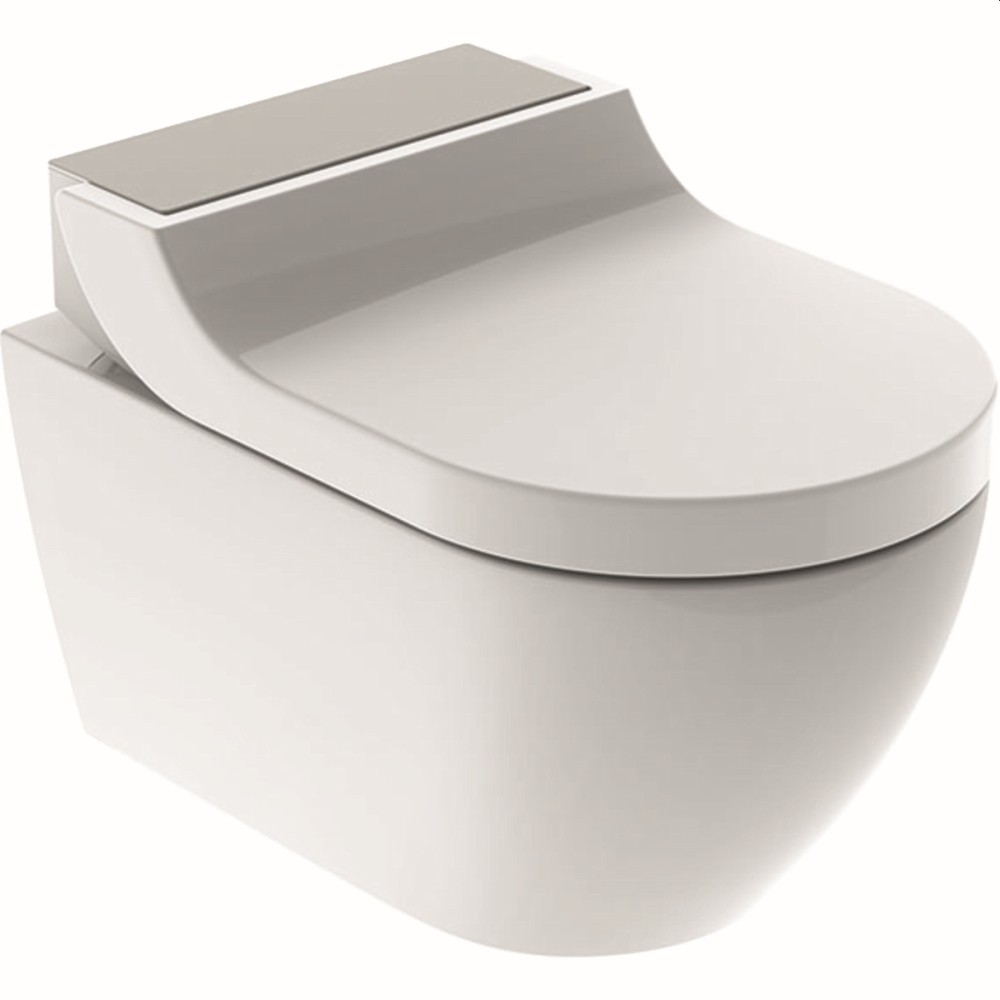 Geberit Geberit AquaClean Tuma Comfort WC-Komplettanlage Wand-WC Edelstahl geb., 146290FW1 146290FW1 von Geberit