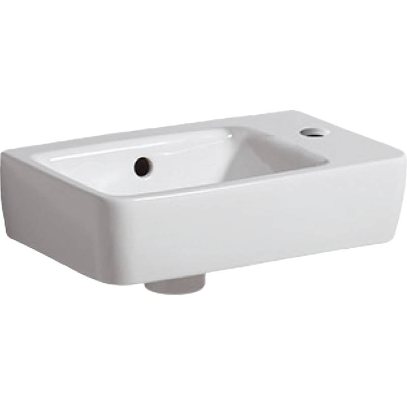 Geberit Handwaschbecken Renova Compact  40 cm Weiß KeraTect-Beschichtung von Geberit