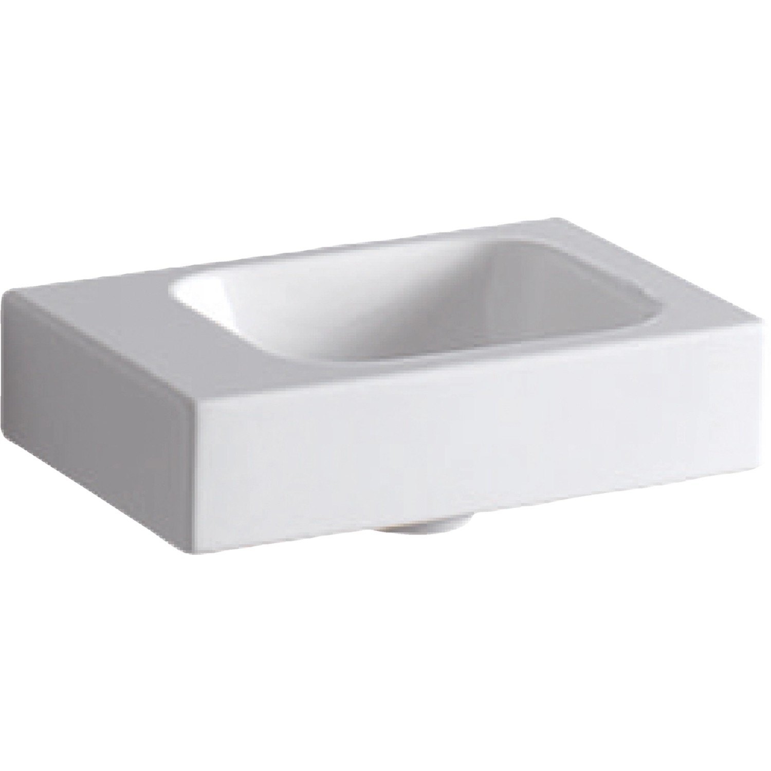 Geberit Handwaschbecken iCon 38 cm Hahnloch links KeraTect Geberit Handwaschbecken iCon 38 cm Hahnloch links KeraTect von Geberit