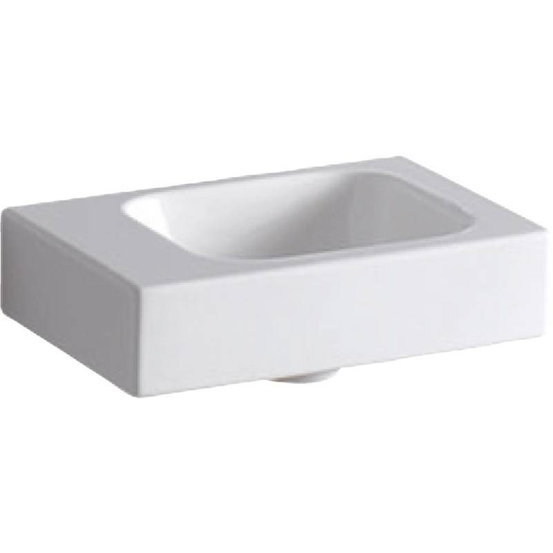Geberit Handwaschbecken iCon 38 cm Hahnloch links KeraTect von Geberit