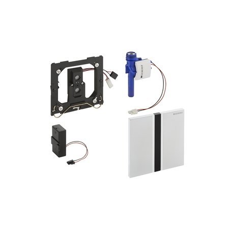 Geberit HyTronic Urinalelektronik Infrarot Batterie mit Sigma50 chrom gebürstet Geberit HyTronic Urinalelektronik Infrarot Batterie mit Sigma50 chrom gebürstet von Geberit