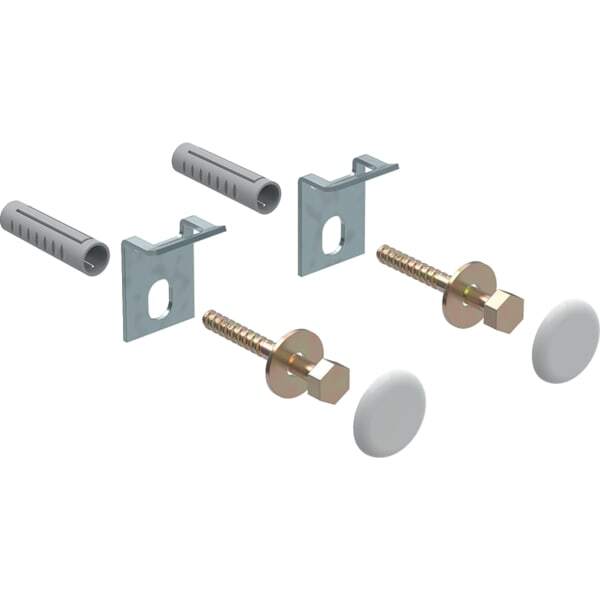 Geberit Kerafix Urinal Befestigungssatz mit Abdeckkappen, 551075000 von Geberit