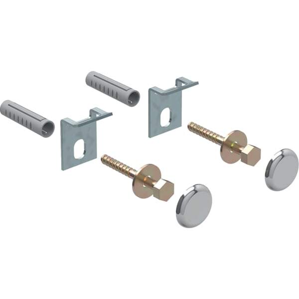 Geberit Kerafix Urinal Befestigungssatz mit Abdeckkappen, 551070000 von Geberit