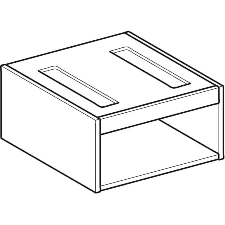 Geberit Korpus VariForm Unterschrank f. Aufsatzwaschtisch 501365001 von Geberit