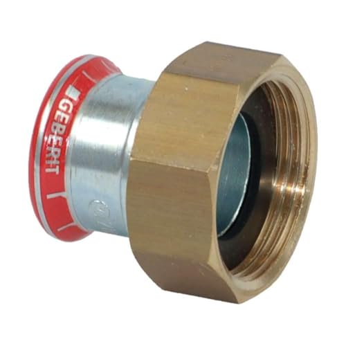 Geberit Mapress C-Stahl Anschlussverschraubung flachdichtend, 28mm x 1 1/2" Geberit Mapress C-Stahl Anschlussverschraubung flachdichtend, 28mm x 1 1/2" von Geberit
