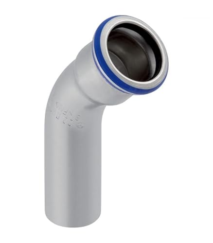 Geberit Mapress Edelstahl Bogen 45 ° männlich Durchmesser 22 mm Edelstahl Geberit Mapress Edelstahl Bogen 45 ° männlich Durchmesser 22 mm Edelstahl von Geberit