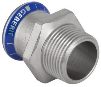 'Geberit Mapress Edelstahl – Union männlich Durchmesser 35 mm 1 Edelstahl 'Geberit Mapress Edelstahl – Union männlich Durchmesser 35 mm 1 Edelstahl von Geberit