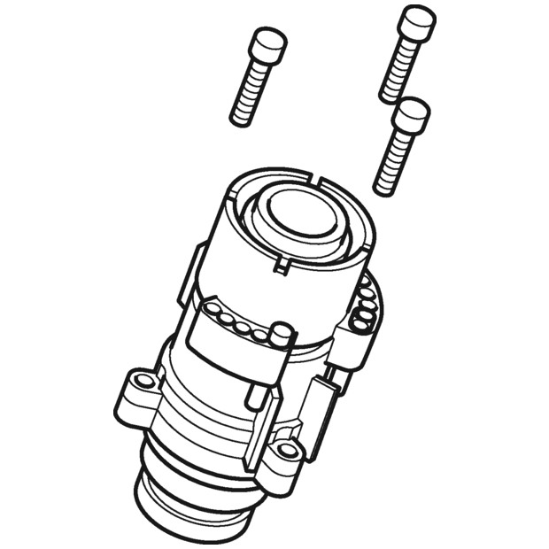 Geberit Mischerpatrone für Kalt-/ Mischwasser zu Geberit Selbstschlussarmatur Typ 26, 241353001 241353001 von Geberit