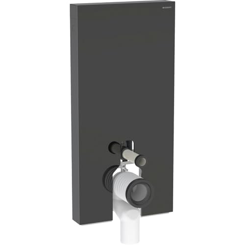 Geberit Monolith Sanitärmodul für Stand-WC, 101cm, Wasseranschluss seitlich, mit P-Anschlussstutzen, 131.003.SJ.6, Farbe: Glas schwarz/Aluminium schwarzchrom Geberit Monolith Sanitärmodul für Stand-WC, 101cm, Wasseranschluss seitlich, mit P-Anschlussstutzen, 131.003.SJ.6, Farbe: Glas schwarz/Aluminium schwarzchrom von Geberit