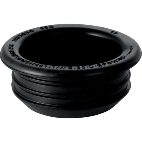 Geberit Muffe Geberit niedrigviskos: D40 mm D1 = 44 mm schwarz (152.796.00.1) von Geberit