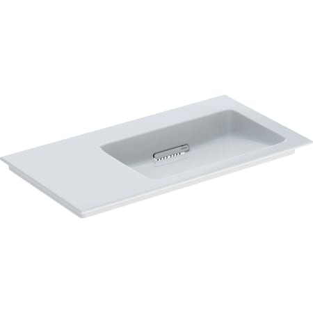 Geberit ONE Möbel-Waschtisch 90x47,5cm, Abgang horizontal,Ablg.li 505013001 von Geberit