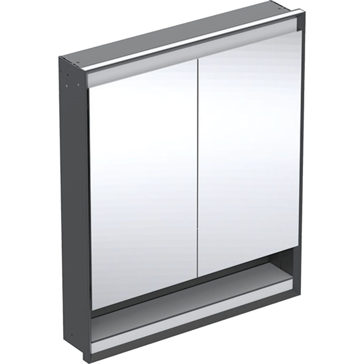 Geberit ONE Spiegelschrank, Nische u.Comf.Light, 2 Türen 505822007 von Geberit