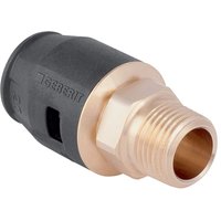 Geberit PushFit Übergang mit Außengewinde, d 20mm, R 1/2″, Rotguss bleifrei von Geberit