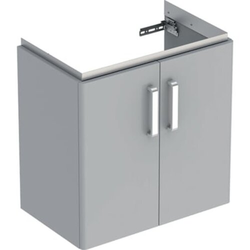 Geberit Renova Compact Unterschrank für Waschtisch 597x605x367 mm, mit zwei Türen, hellgrau, 501.926.42.1 von Geberit