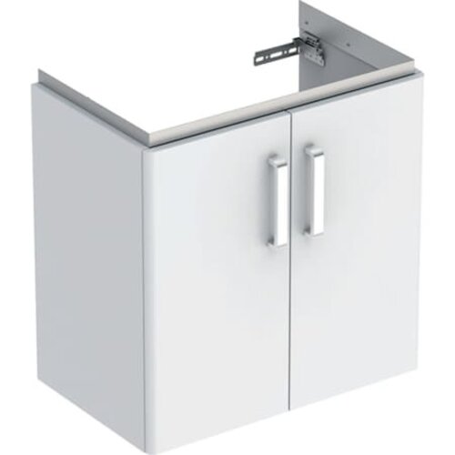 Geberit Renova Compact Unterschrank für Waschtisch 597x605x367 mm, mit zwei Türen, weiß, 501.926.01.1 von Geberit