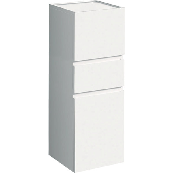 Geberit Renova Plan Mittel-Hängeschrank mit zwei Türen, 39x105x36cm, 501922, 501.922.01.1 von Geberit