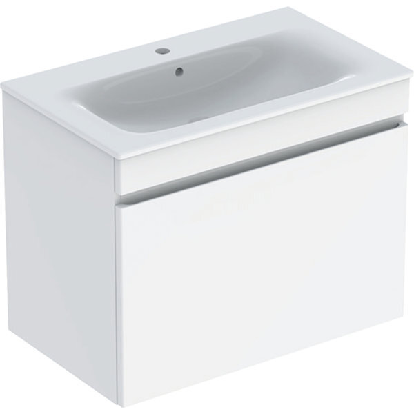 Geberit Renova Plan Set mit Waschtisch u. Unterschrank ,1 Schublade, 80x62,2x48cm, 501916, 501.916.01.8 von Geberit