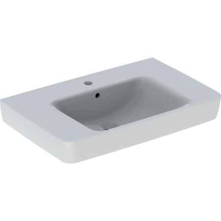 Geberit Renova Plan Waschtisch mit Ablagefläche, 75x48cm 501694001 von Geberit