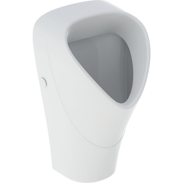 Geberit Renova Urinal trigonal, Zulauf von hinten, Abgang nach hinten, 501.665.00.8 von Geberit