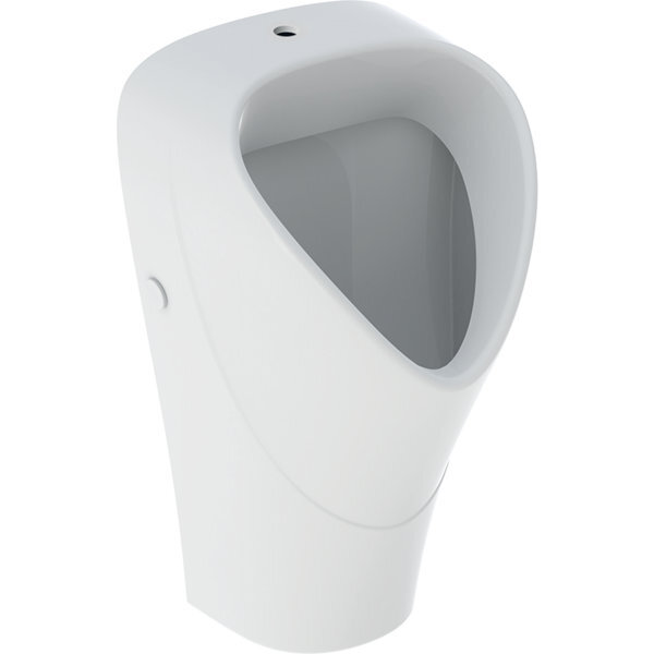 Geberit Renova Urinal trigonal, Zulauf von oben, Abgang nach hinten, 501.675.00.1 Geberit Renova Urinal trigonal, Zulauf von oben, Abgang nach hinten, 501.675.00.1 von Geberit