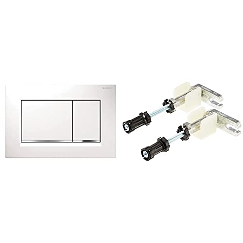 Geberit Revisionsplatte, 115883KJ1, Weiß - Sigma 30, 1 & 111.815.00.1 Duofix Vorwandmontage-Bausatz, für Massiv- oder Ständerwand Geberit Revisionsplatte, 115883KJ1, Weiß - Sigma 30, 1 & 111.815.00.1 Duofix Vorwandmontage-Bausatz, für Massiv- oder Ständerwand von Geberit